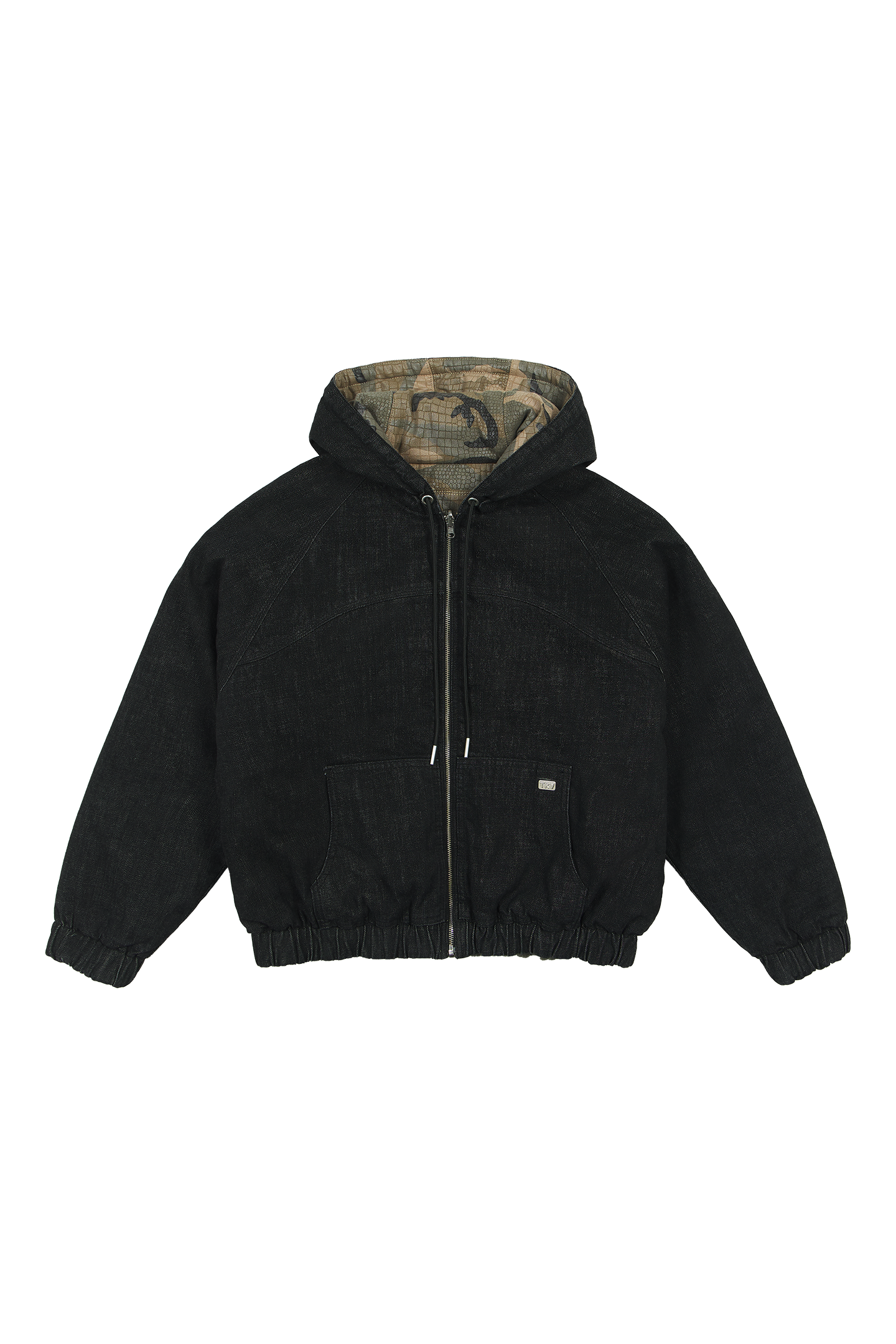 Reversible Raw Denim / Camo Jacket