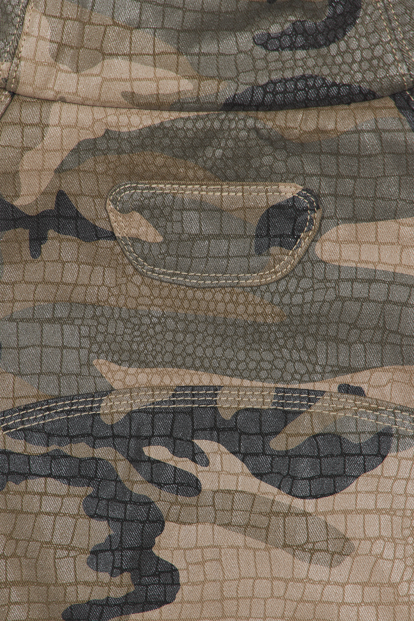 Reversible Raw Denim / Camo Jacket